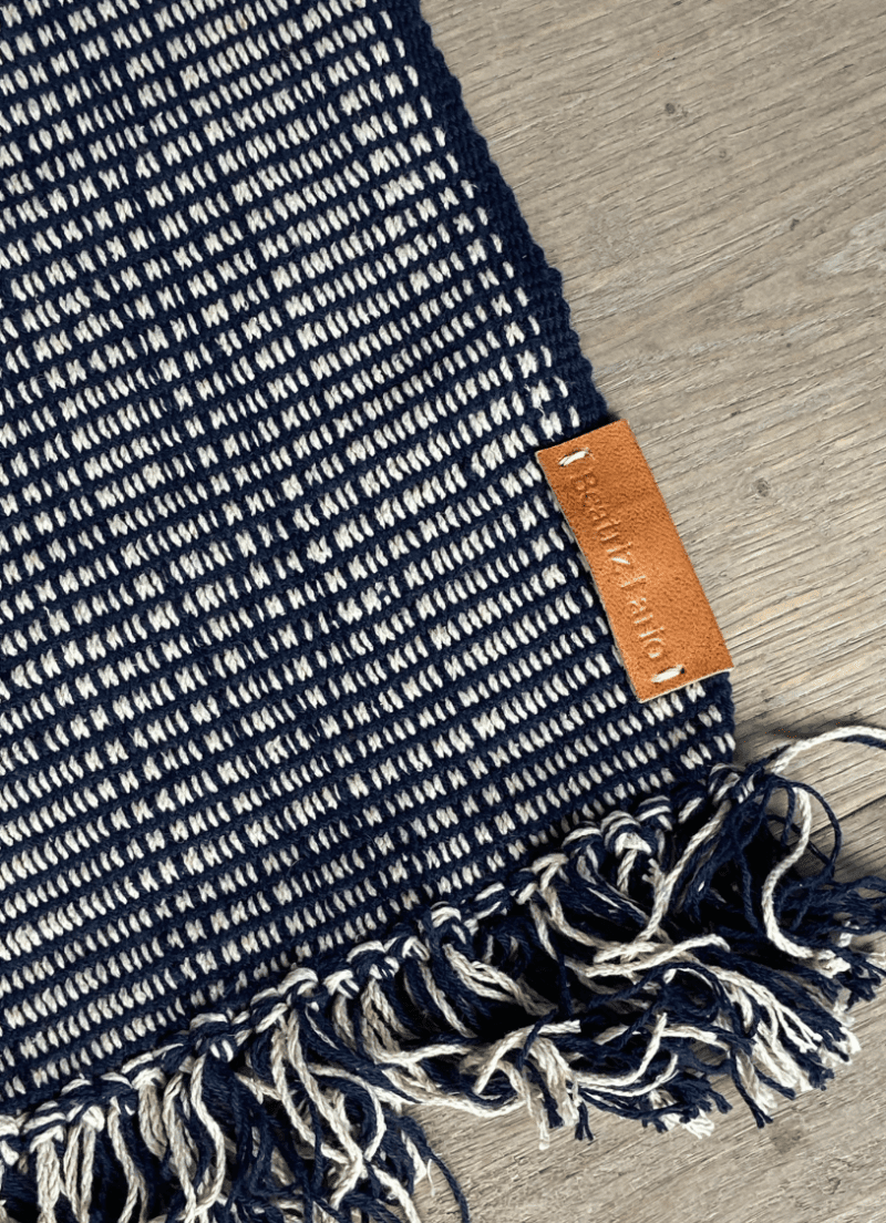 alfombra color azul